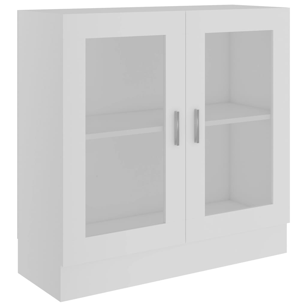 Vitrineskap Hvit 82,5x30,5x80 cm