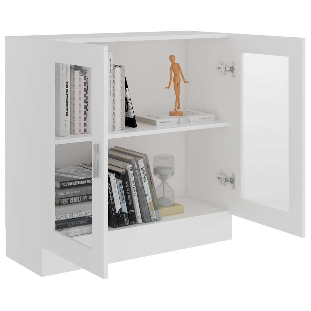 Vitrineskap Hvit 82,5x30,5x80 cm