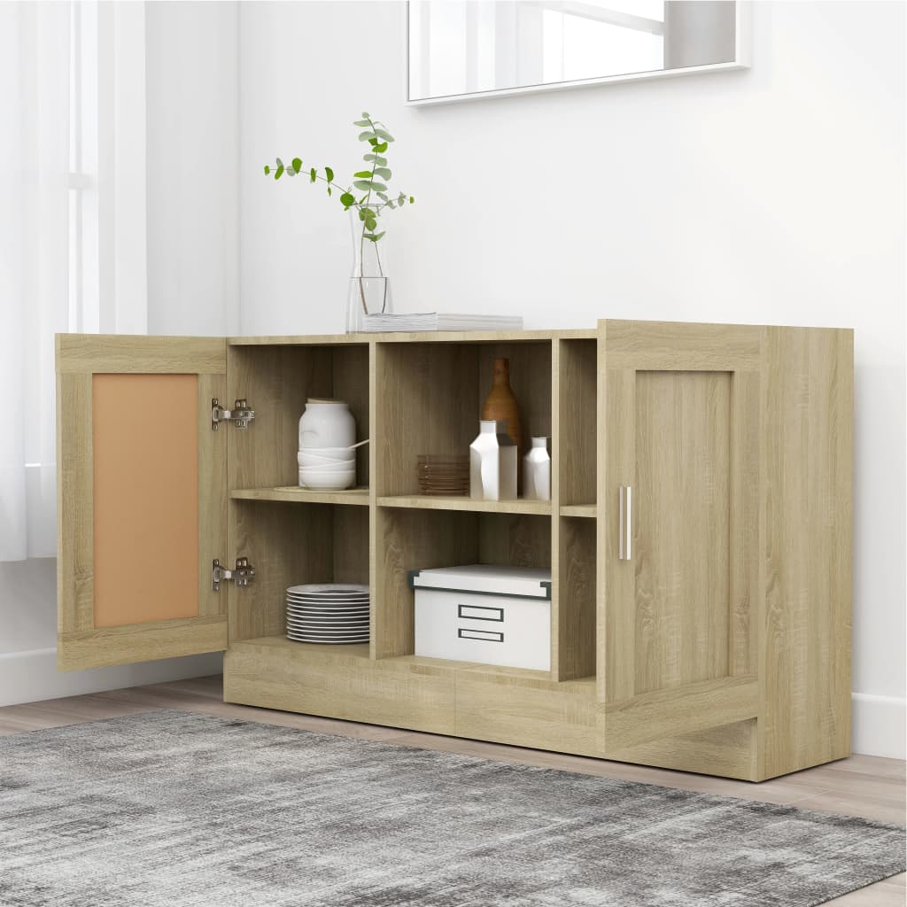 Skjenk Sonoma Eik 120x30,5x70 cm