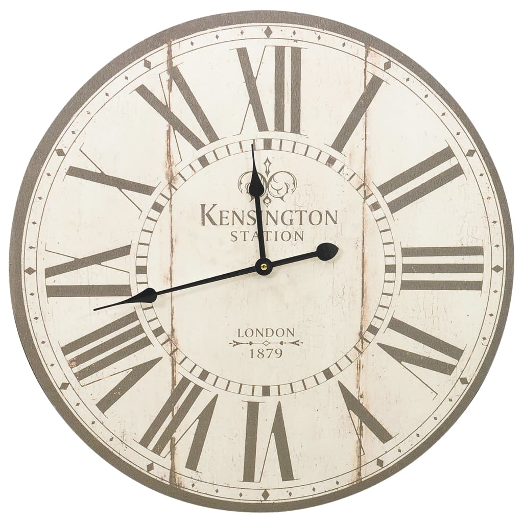 Veggklokke vintage London 60 cm