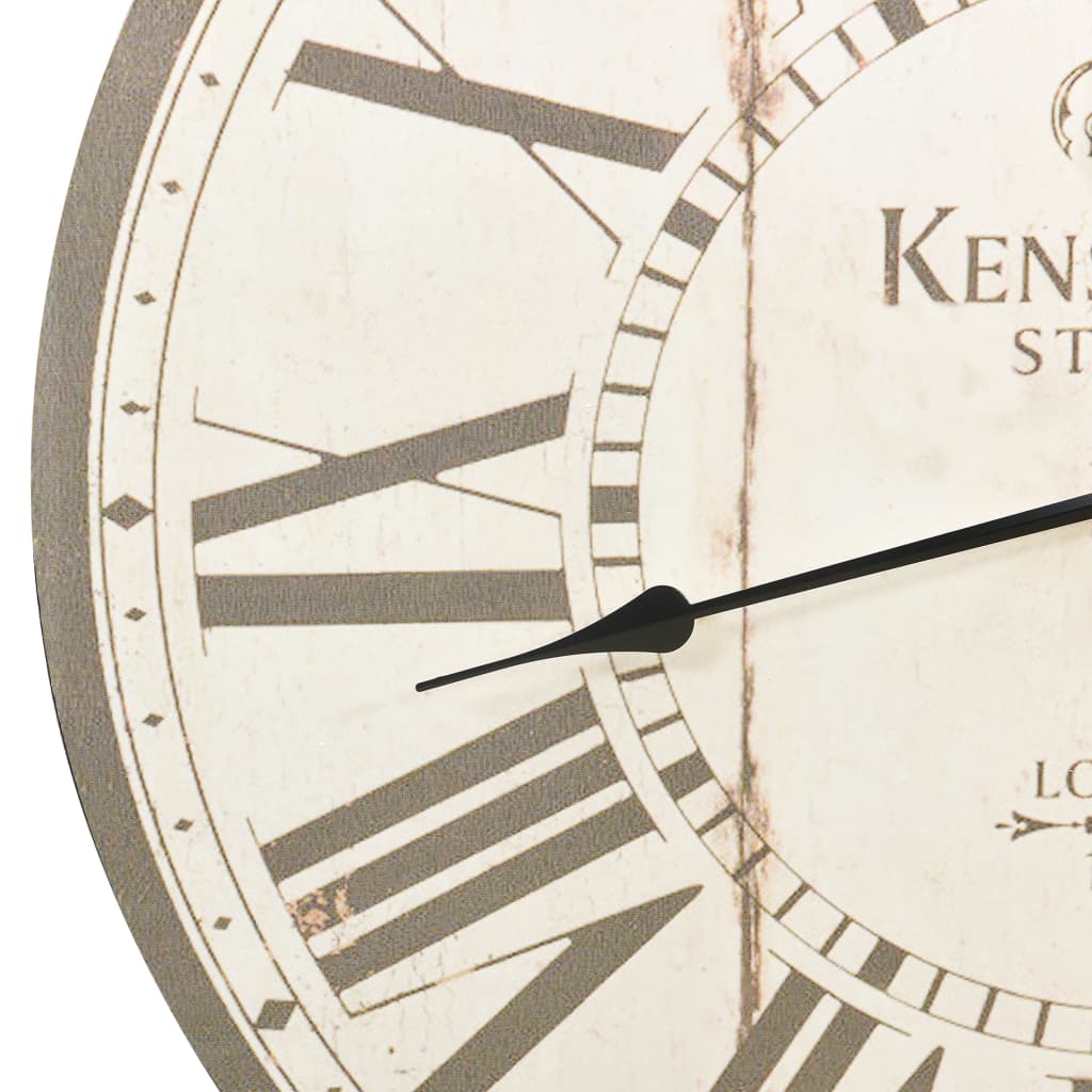 Veggklokke vintage London 60 cm