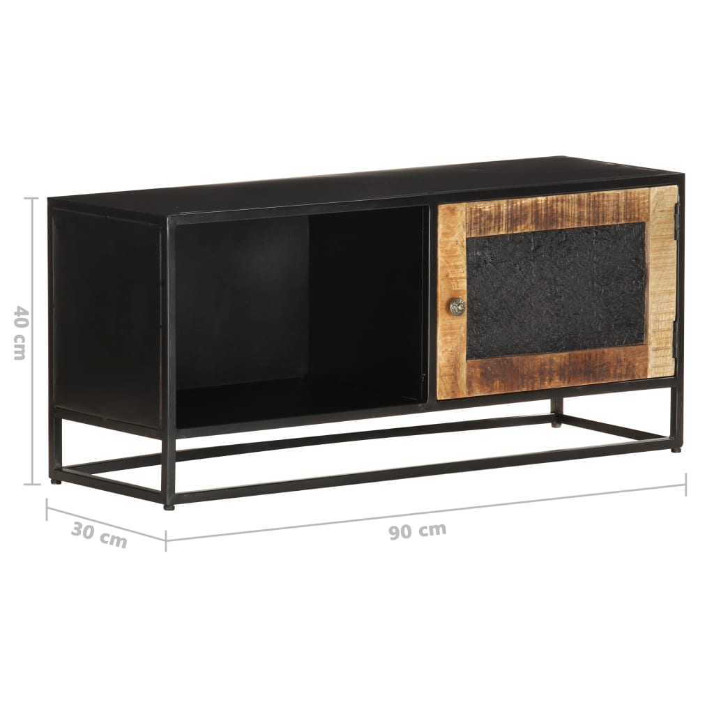 TV-Møbel Tre TV-benk heltre mango 90x30x40 cm