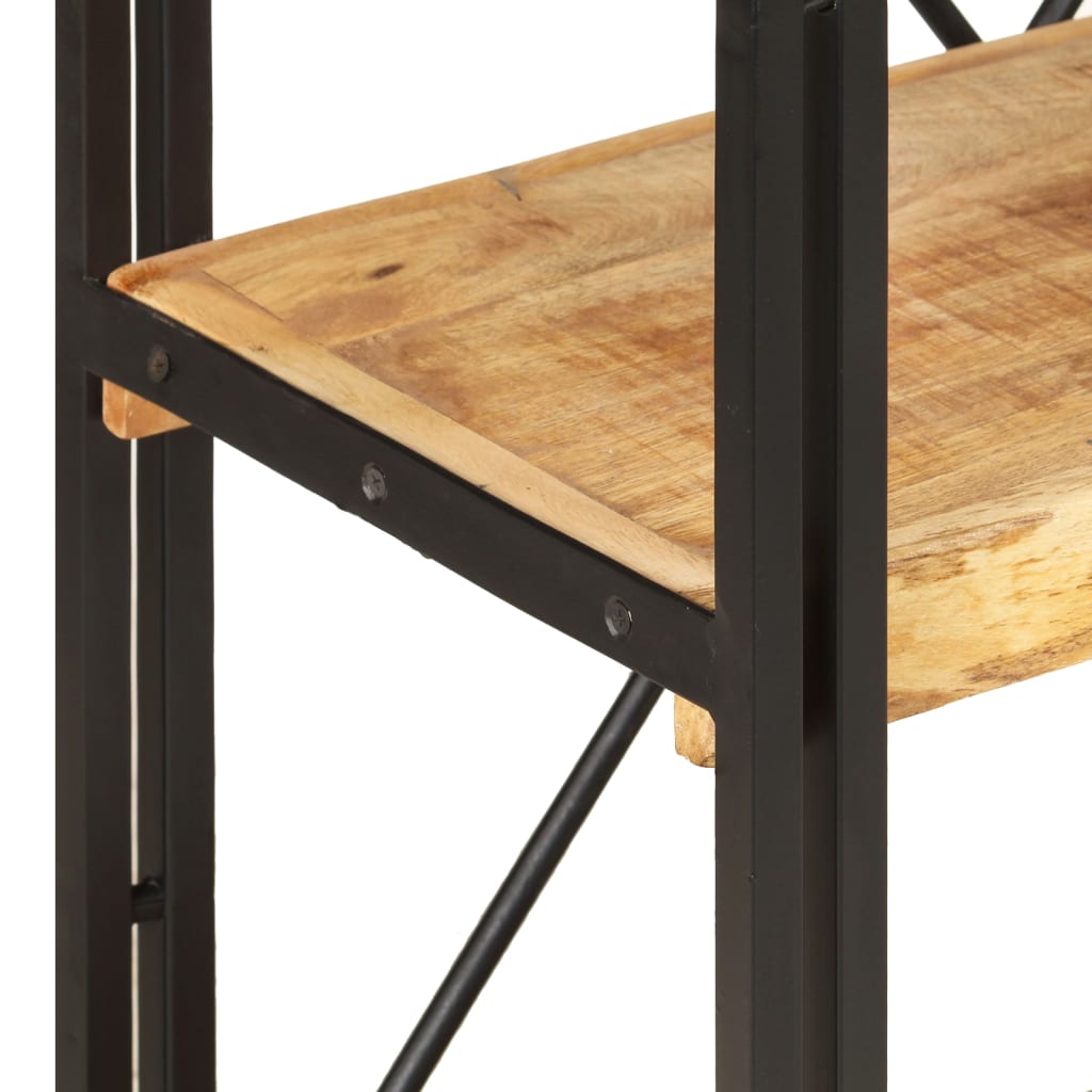 Bokhylle Tre 3 etasjer 60x30x80 cm heltre mango