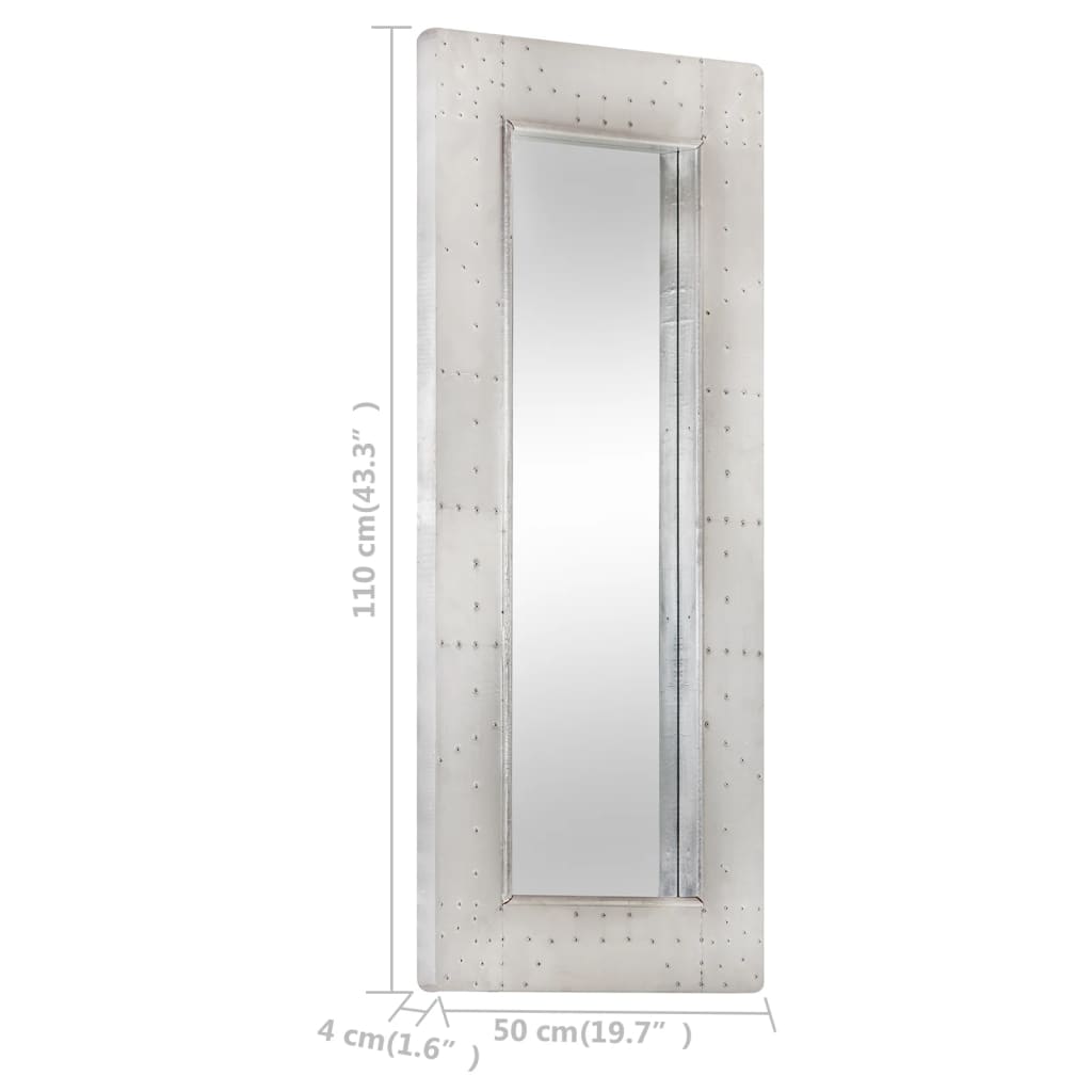 Veggspeil Aviator-speil 110x50 cm metall
