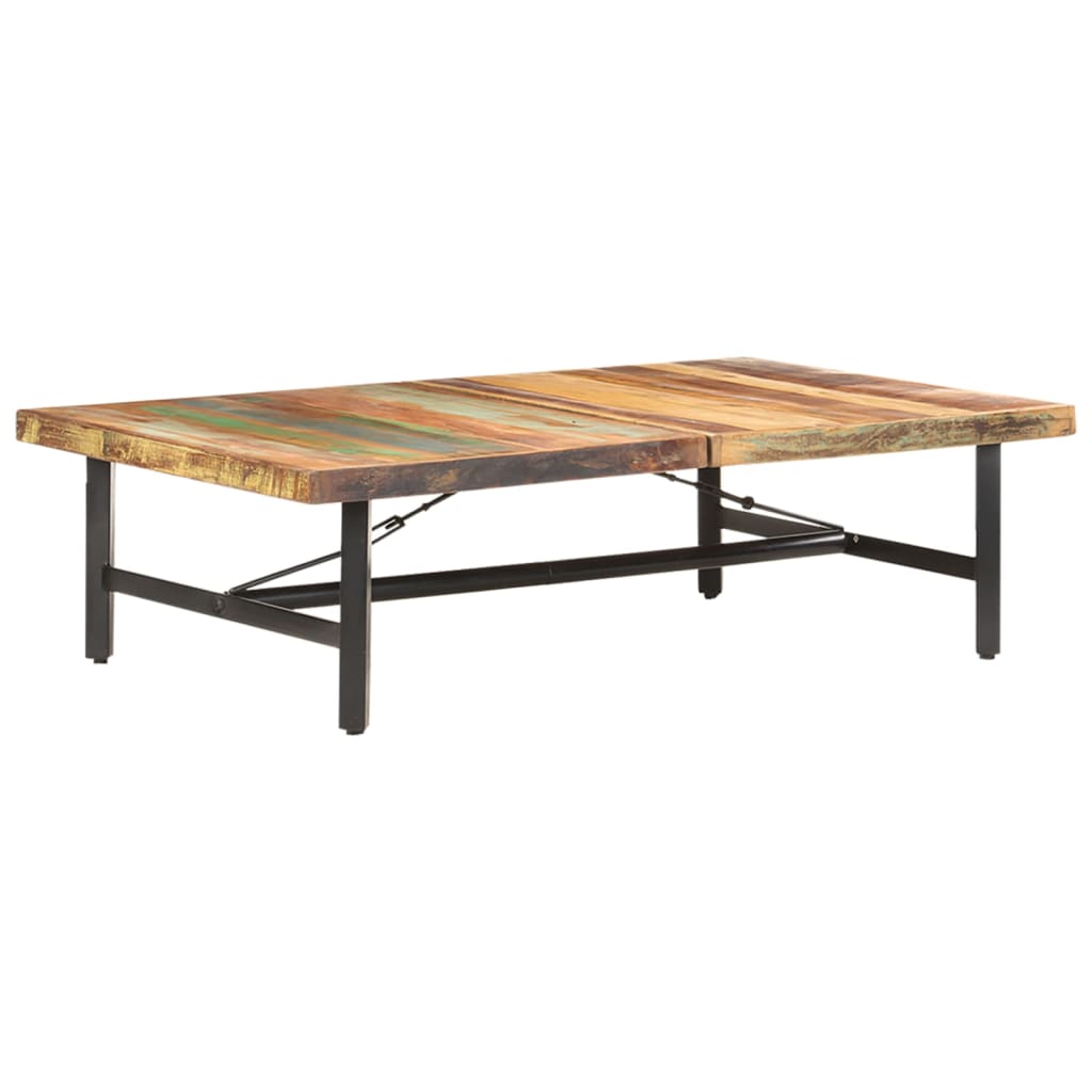 Salongbord Sofabord Tre 142x90x42 cm gjenvunnet heltre