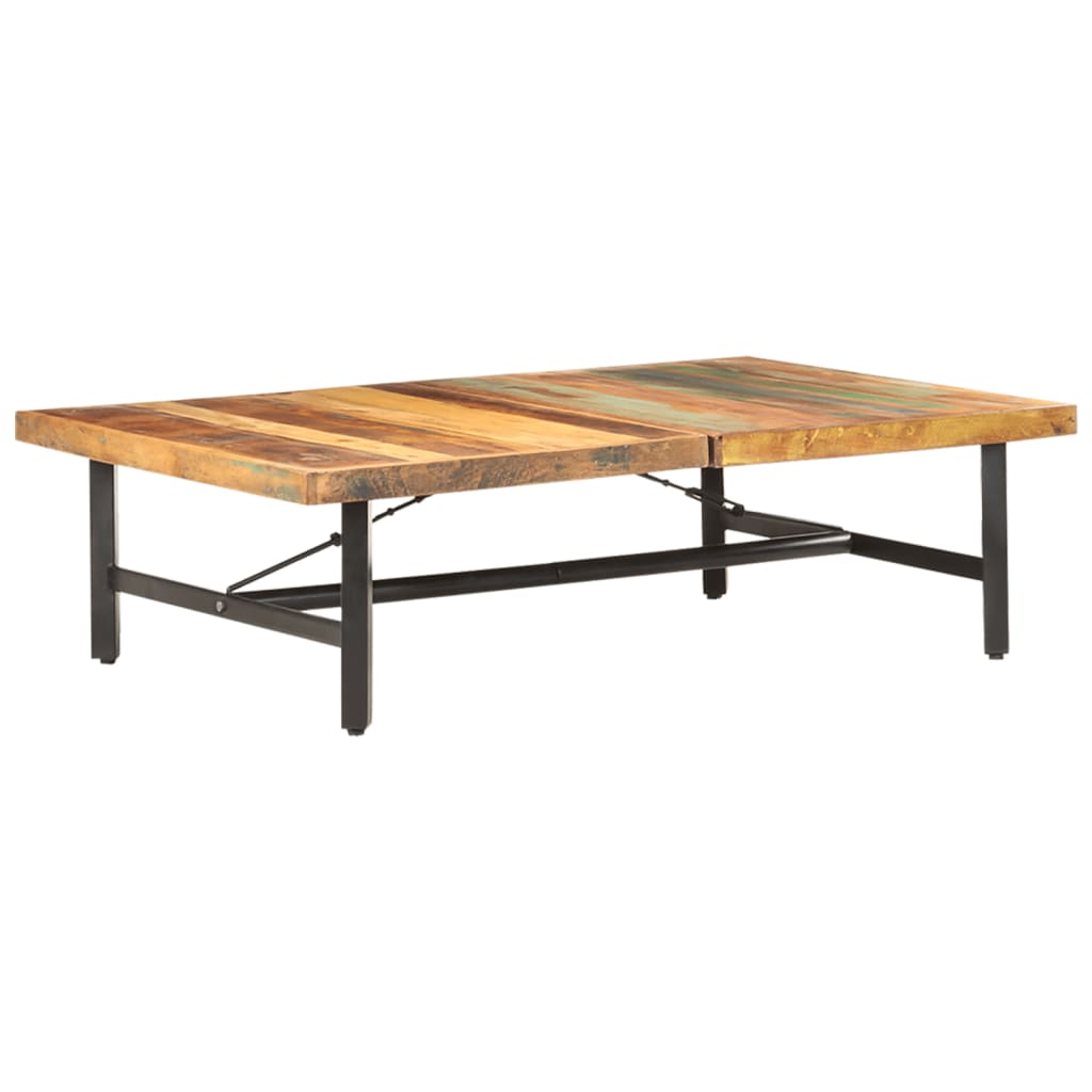 Salongbord Sofabord Tre 142x90x42 cm gjenvunnet heltre