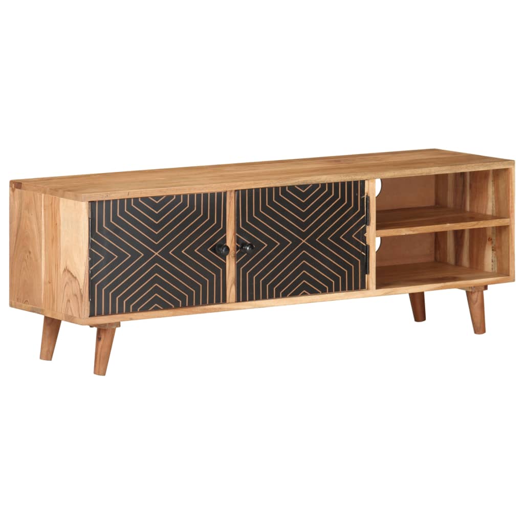 TV-Møbel Tre TV-benk heltre akasie 115x30x39 cm
