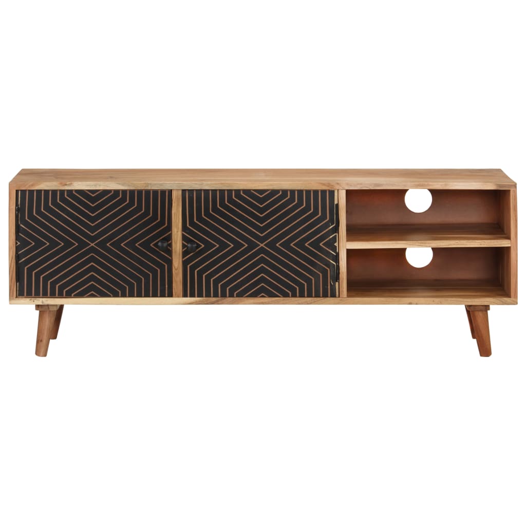TV-Møbel Tre TV-benk heltre akasie 115x30x39 cm