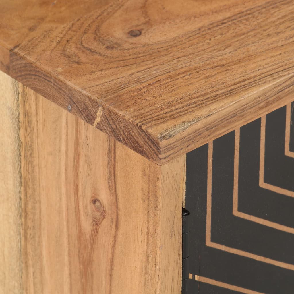 TV-Møbel Tre TV-benk heltre akasie 115x30x39 cm