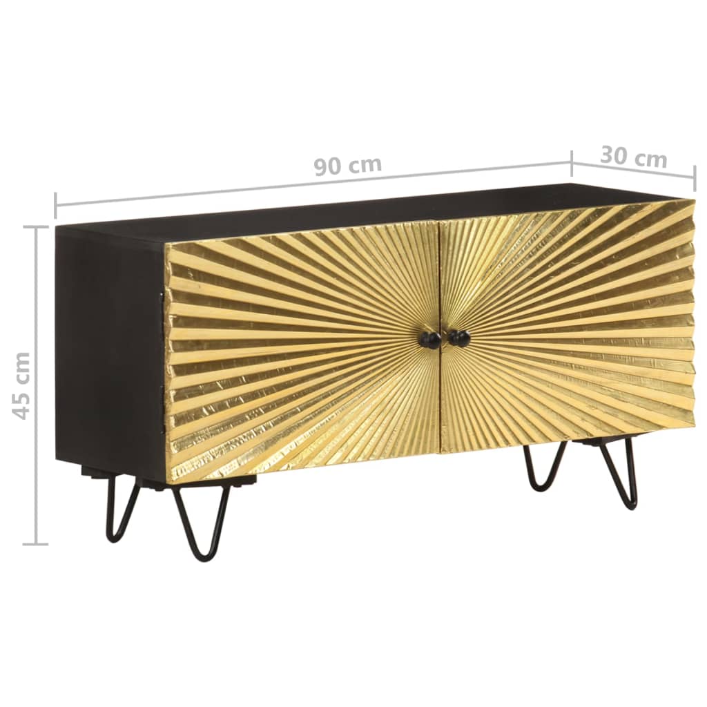 TV-Møbel Tre TV-benk 90x30x45 cm heltre mango