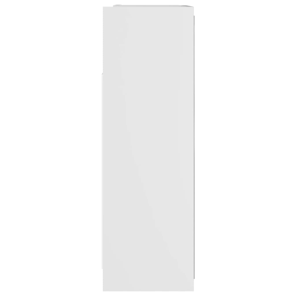Baderomsspeil Skap Hvit 62,5x20,5x64 cm