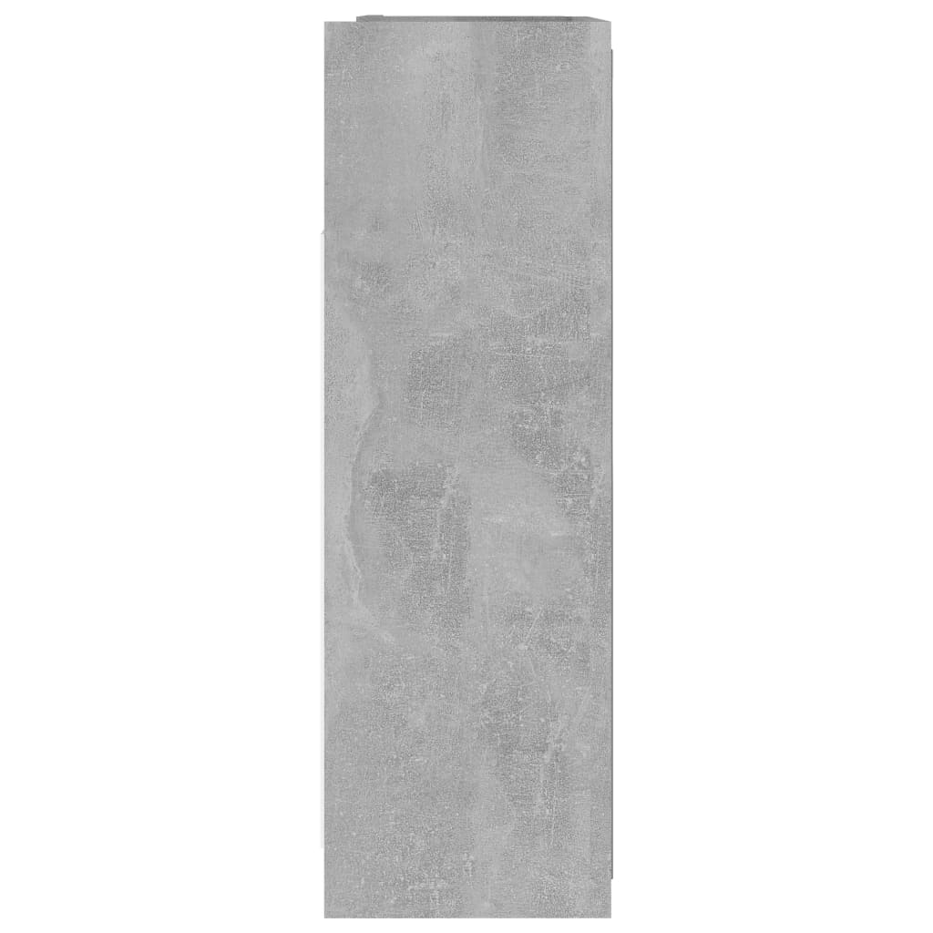 Baderomsspeil Skap Betonggrå 62,5x20,5x64 cm
