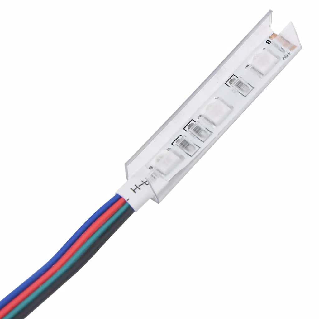 TV-Møbel Svart Tv-benk med LED-lys 140x40x35,5 cm