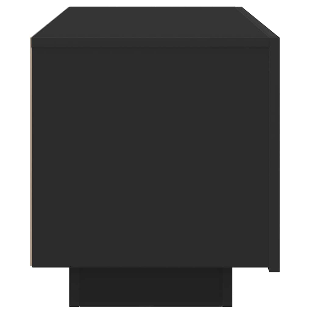 TV-Møbel Svart Tv-benk 100x35x40 cm