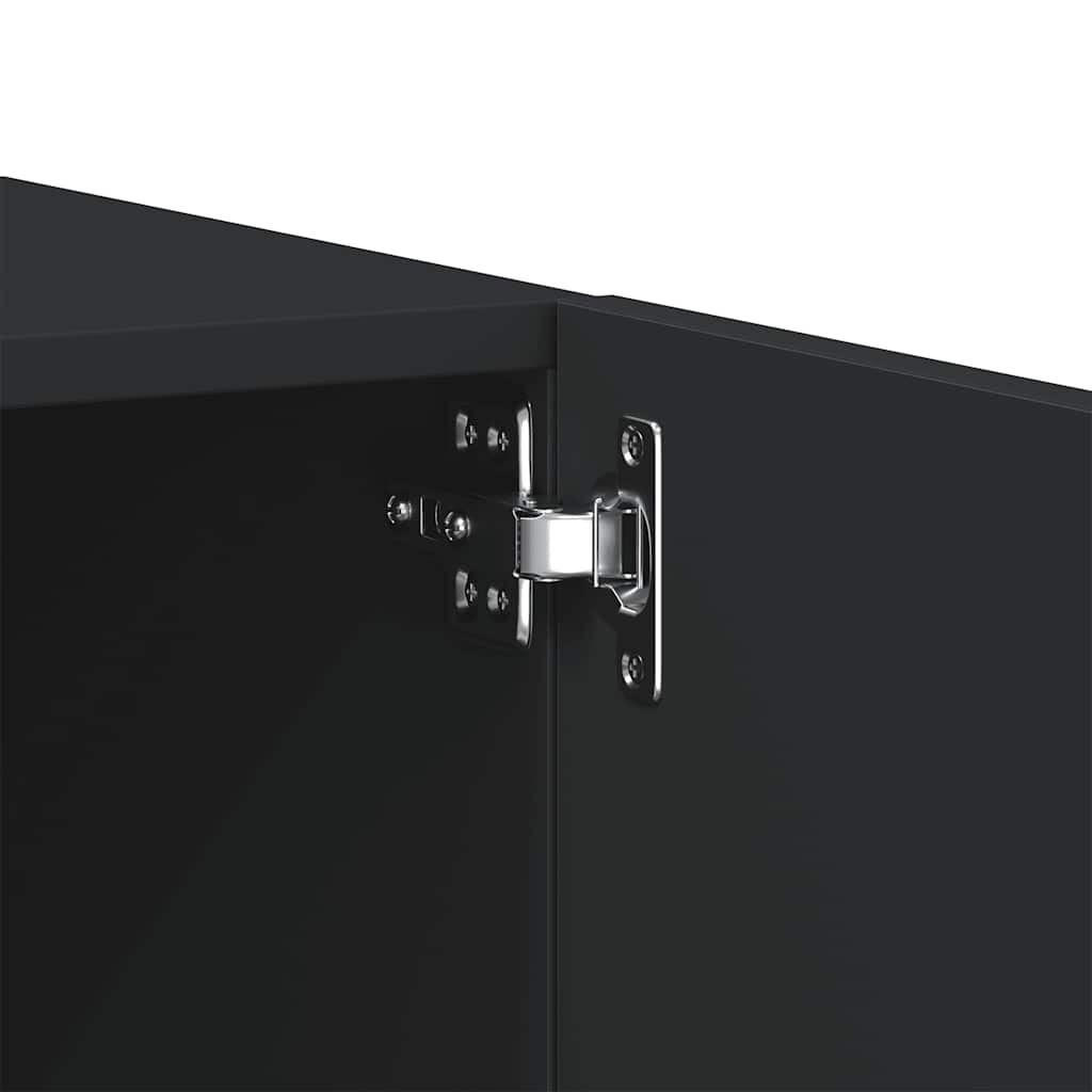 TV-Møbel Svart Tv-benk 100x35x40 cm