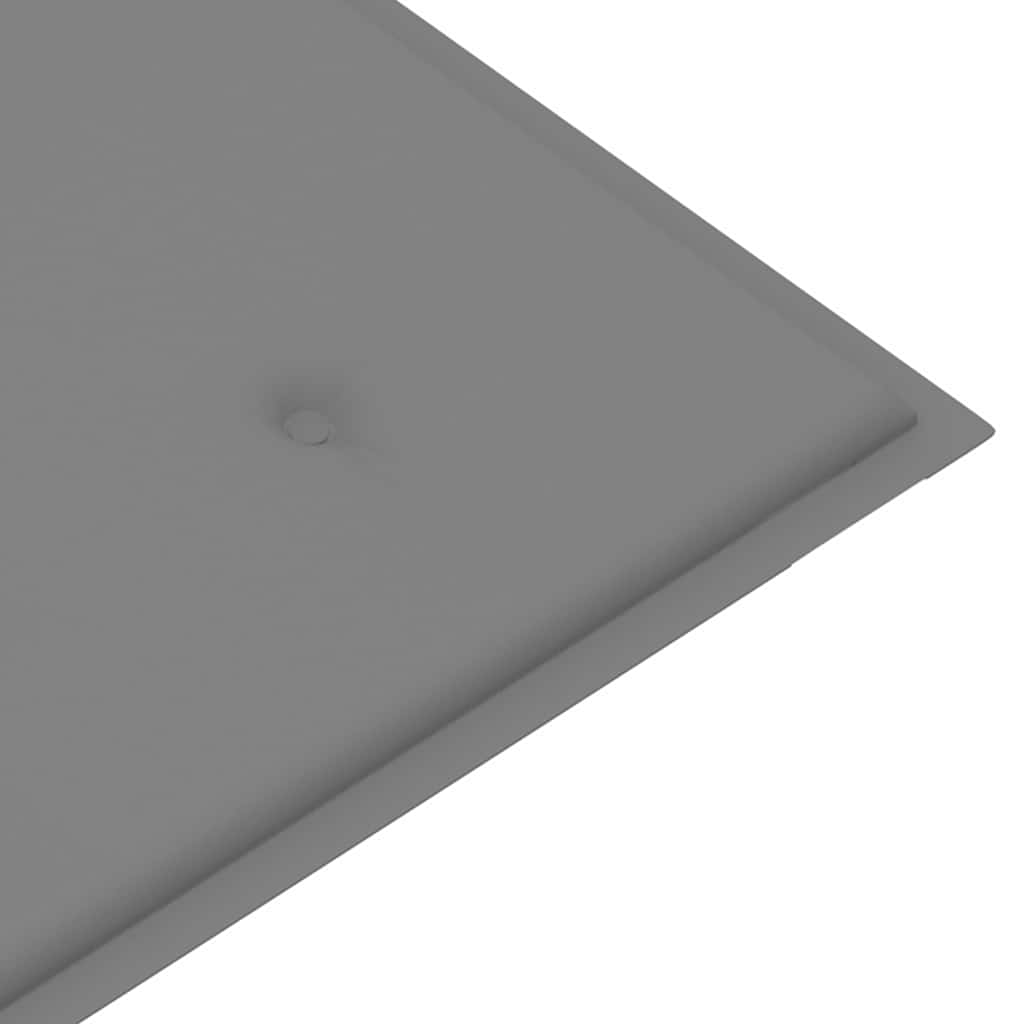 Stablebenk med pute 128,5 cm heltre teak