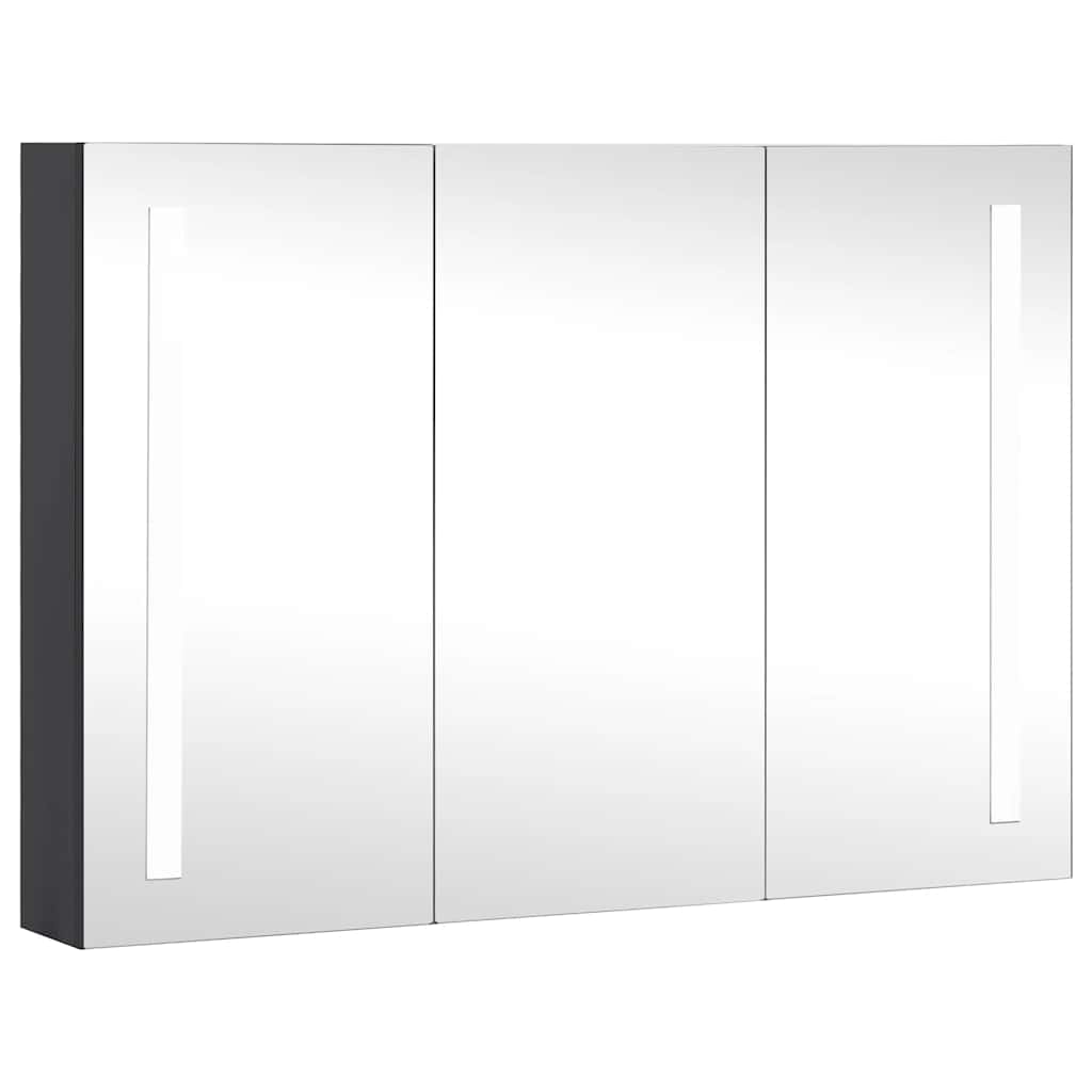 Baderomsspeil LED Speilskap til bad 89x14x62 cm
