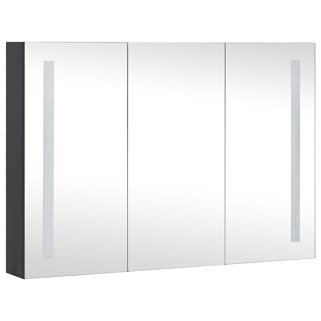 Baderomsspeil LED Speilskap til bad 89x14x62 cm