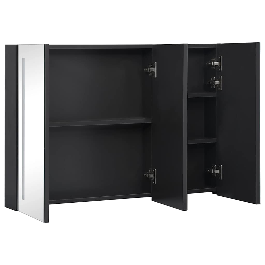 Baderomsspeil LED Speilskap til bad 89x14x62 cm