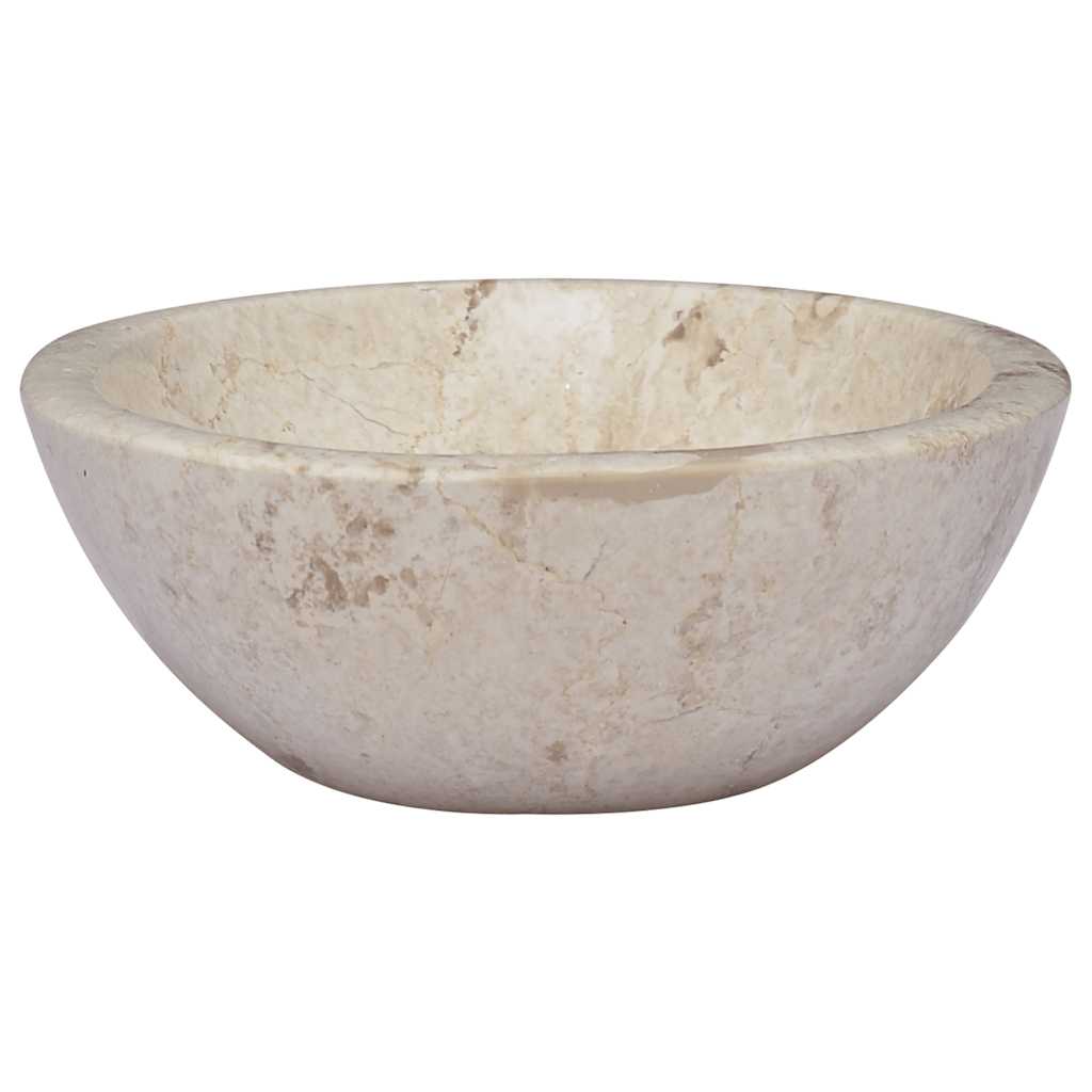 Baderomsvask 53x40x15 cm marmor kremhvit