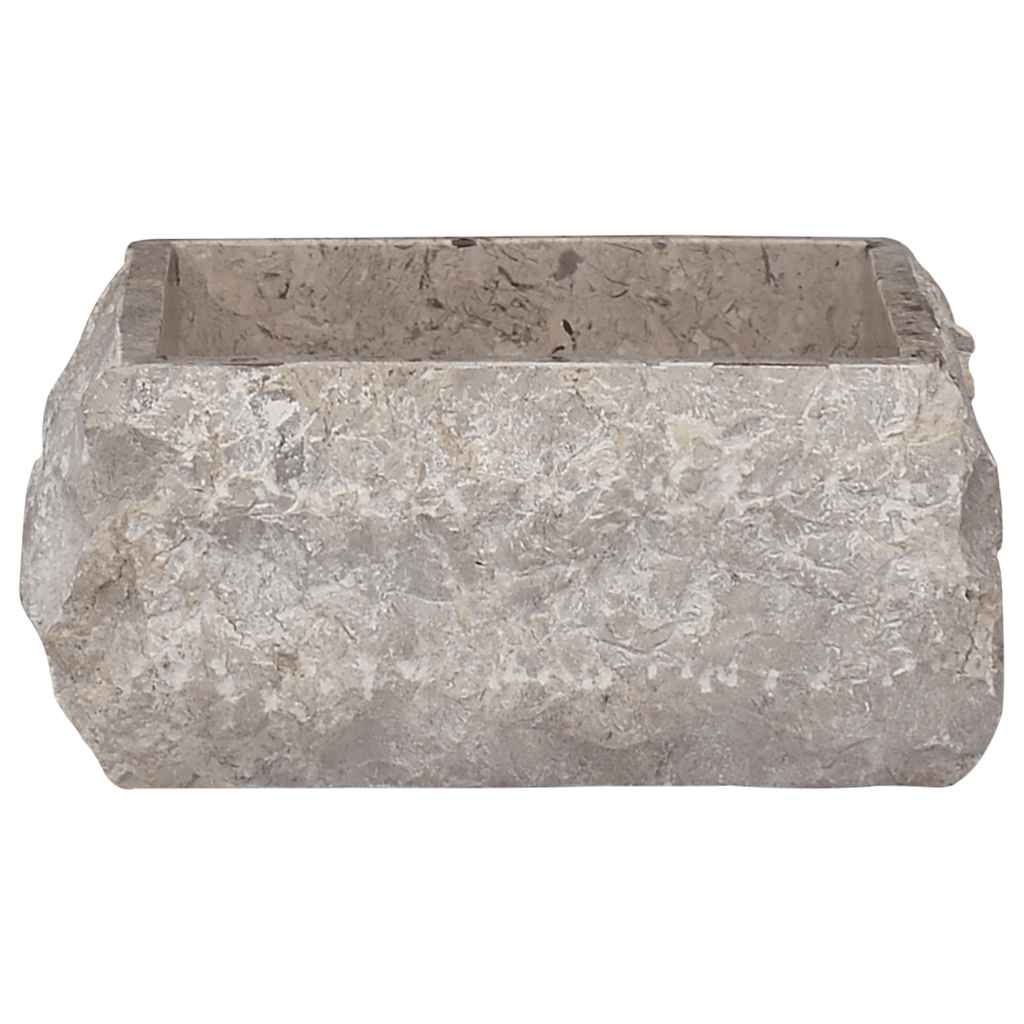 Baderomsvask 30x30x13 cm marmor grå