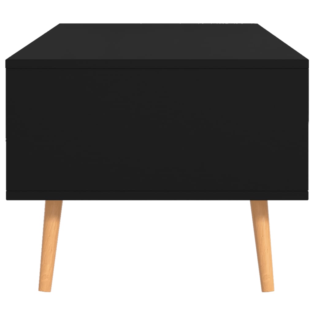 Salongbord Sofabord Svart 100x49,5x43 cm
