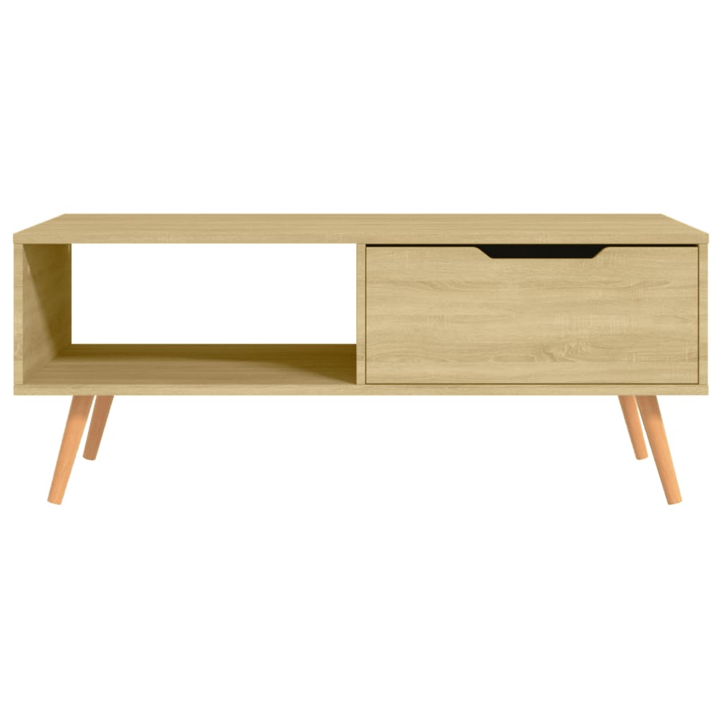 Salongbord Sofabord Sonoma Eik 100x49,5x43 cm