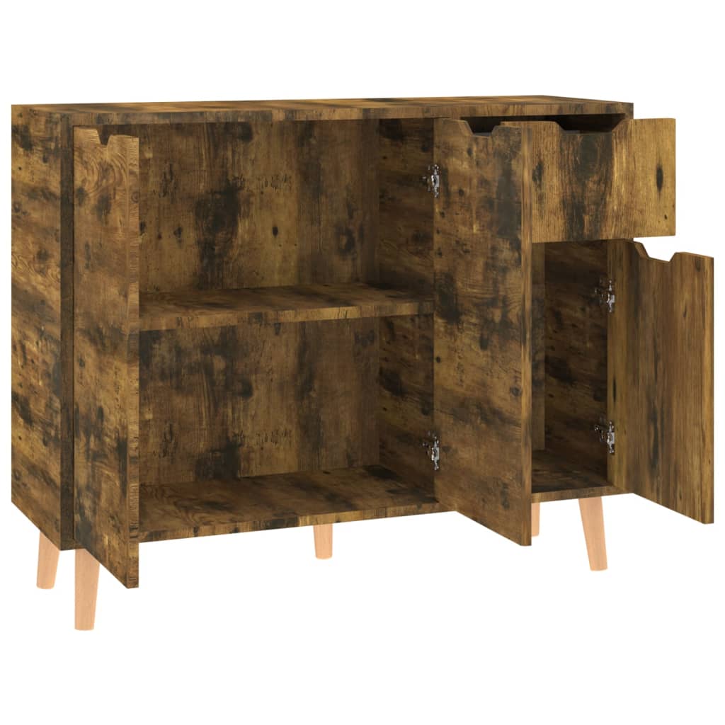 Skjenk Røkt Eik 90x30x72 cm