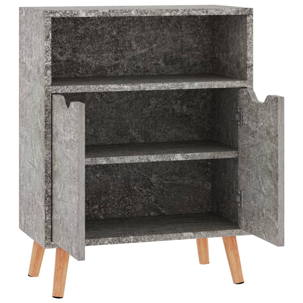 Skjenk Betonggrå 60x30x72 cm