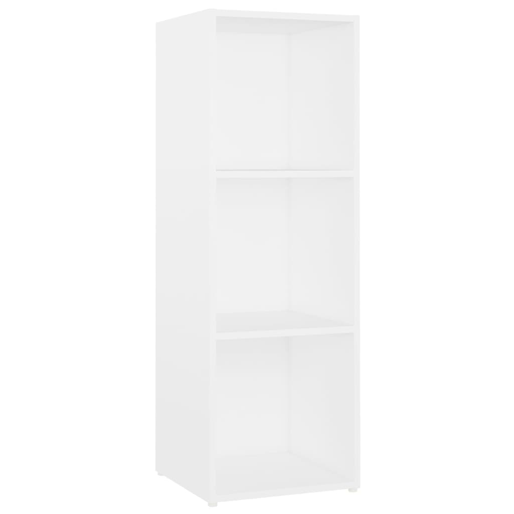 TV-Møbel Hvit TV-benk 107x35x37 cm