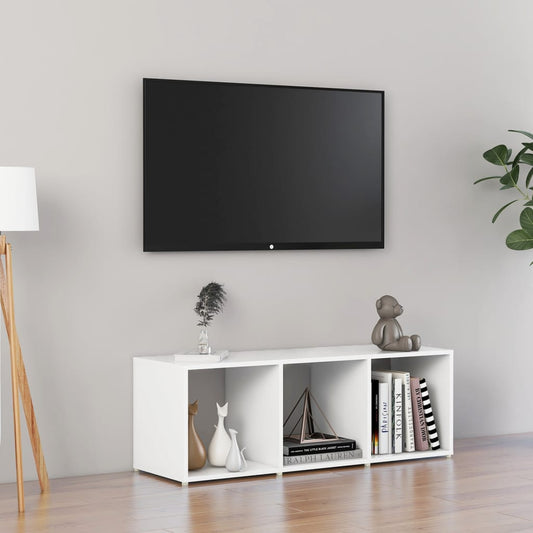 TV-Møbel Hvit TV-benk 107x35x37 cm
