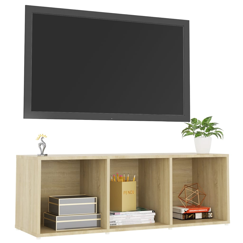 TV-Møbel Sonoma Eik TV-benk 107x35x37 cm