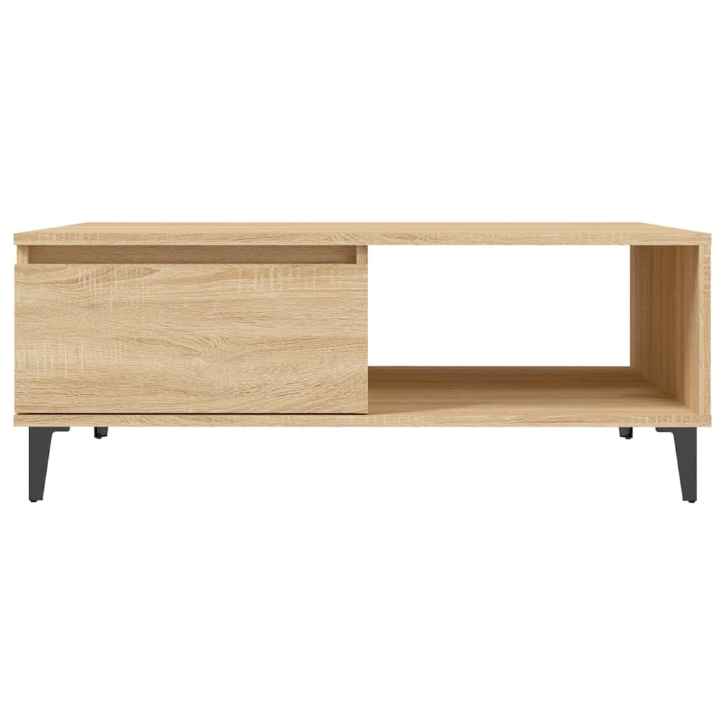 Salongbord Sofabord Sonoma Eik 90x60x35 cm