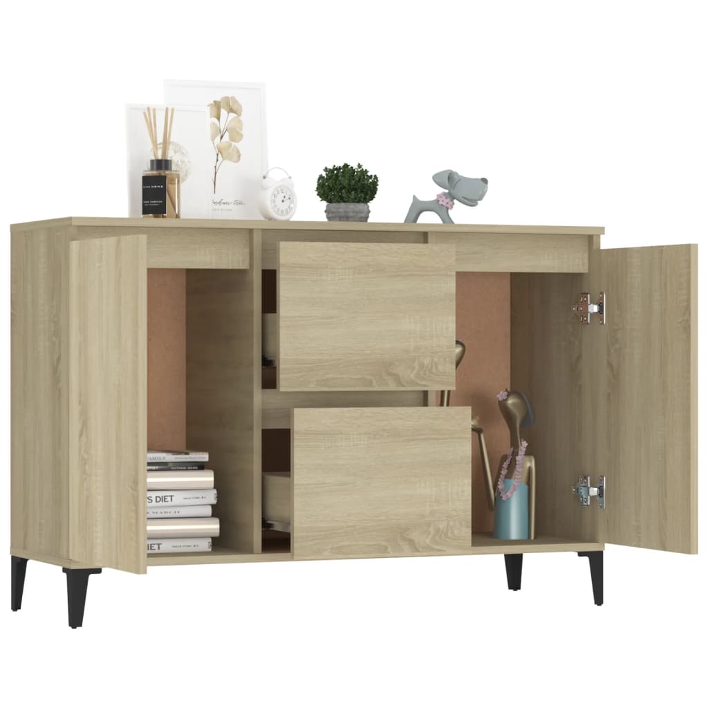 Skjenk Sonoma Eik 104x35x70 cm