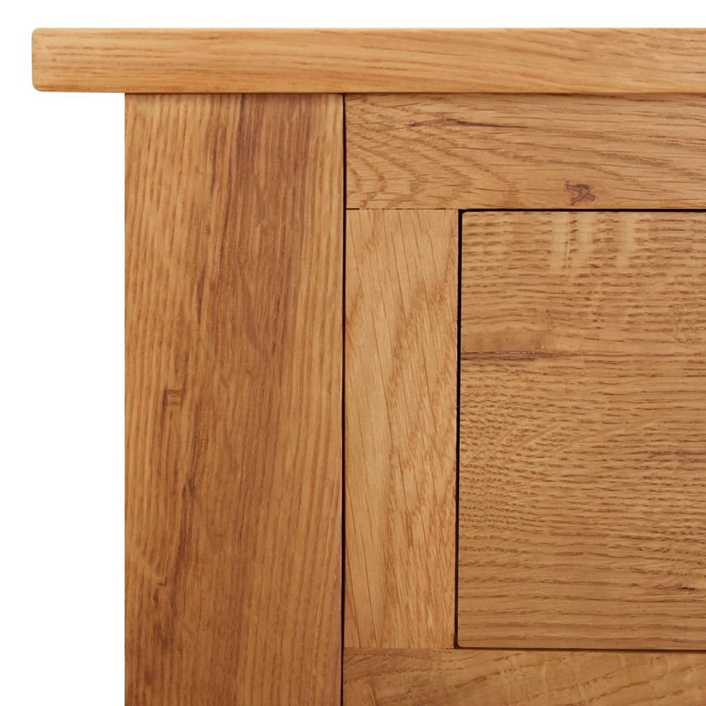 Avlastningsbord Konsollbord Tre 110x40x75 cm heltre eik