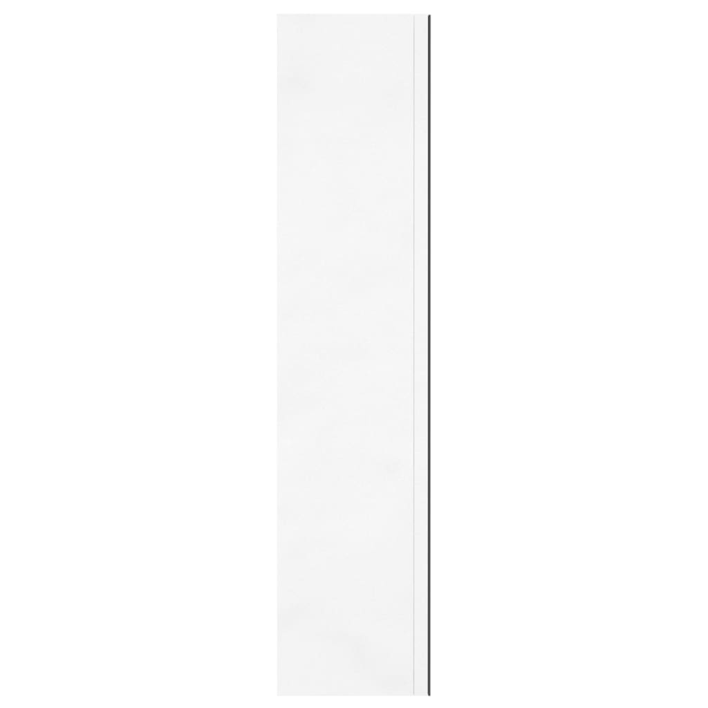 Baderomsspeil Speilskap til bad 60x15x75 cm skinnende Hvit