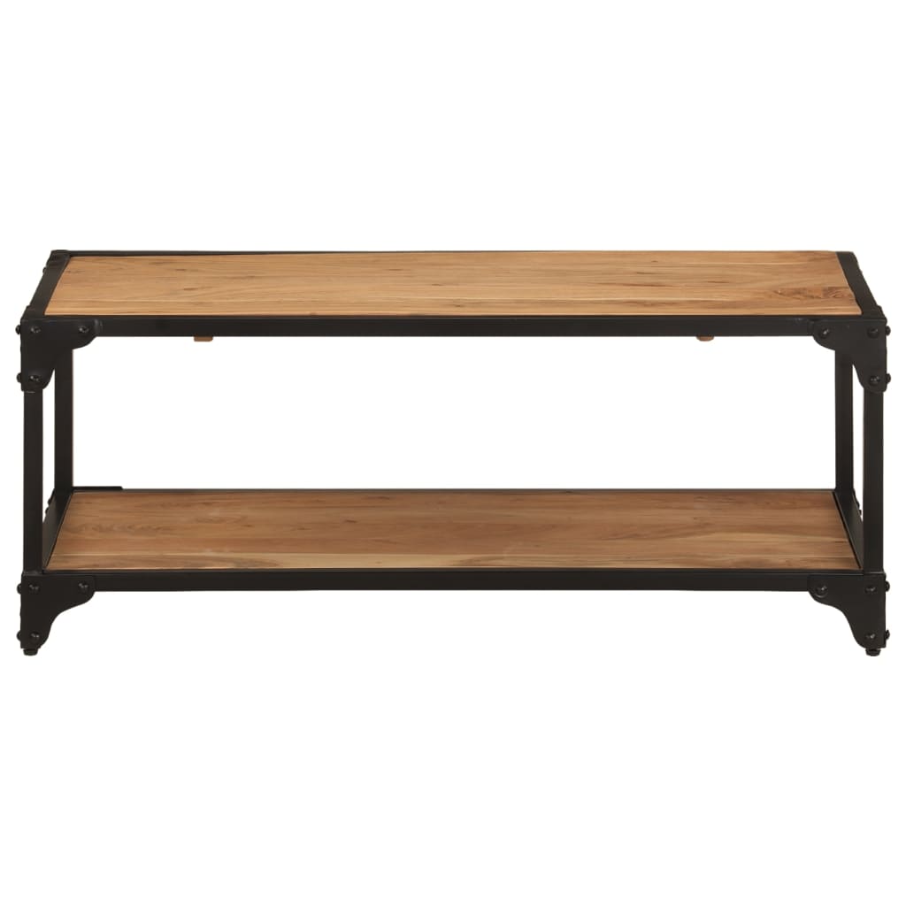 Salongbord Sofabord Tre heltre akasie 90x45x35 cm