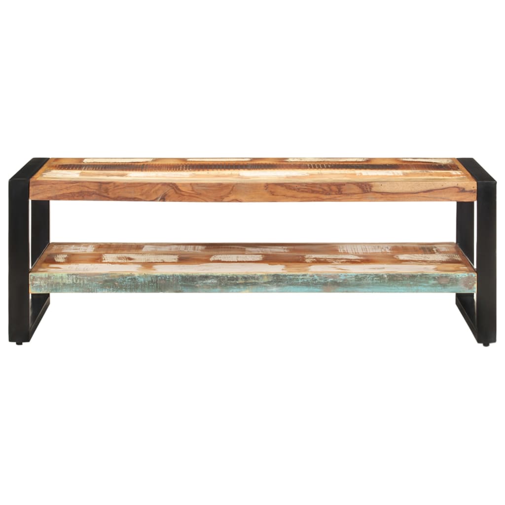 Salongbord Sofabord Tre Gjenvunnet Heltre 120x60x40 cm