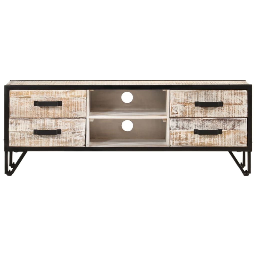 TV-Møbel Tre TV-benk heltre akasie 110x30x41 cm