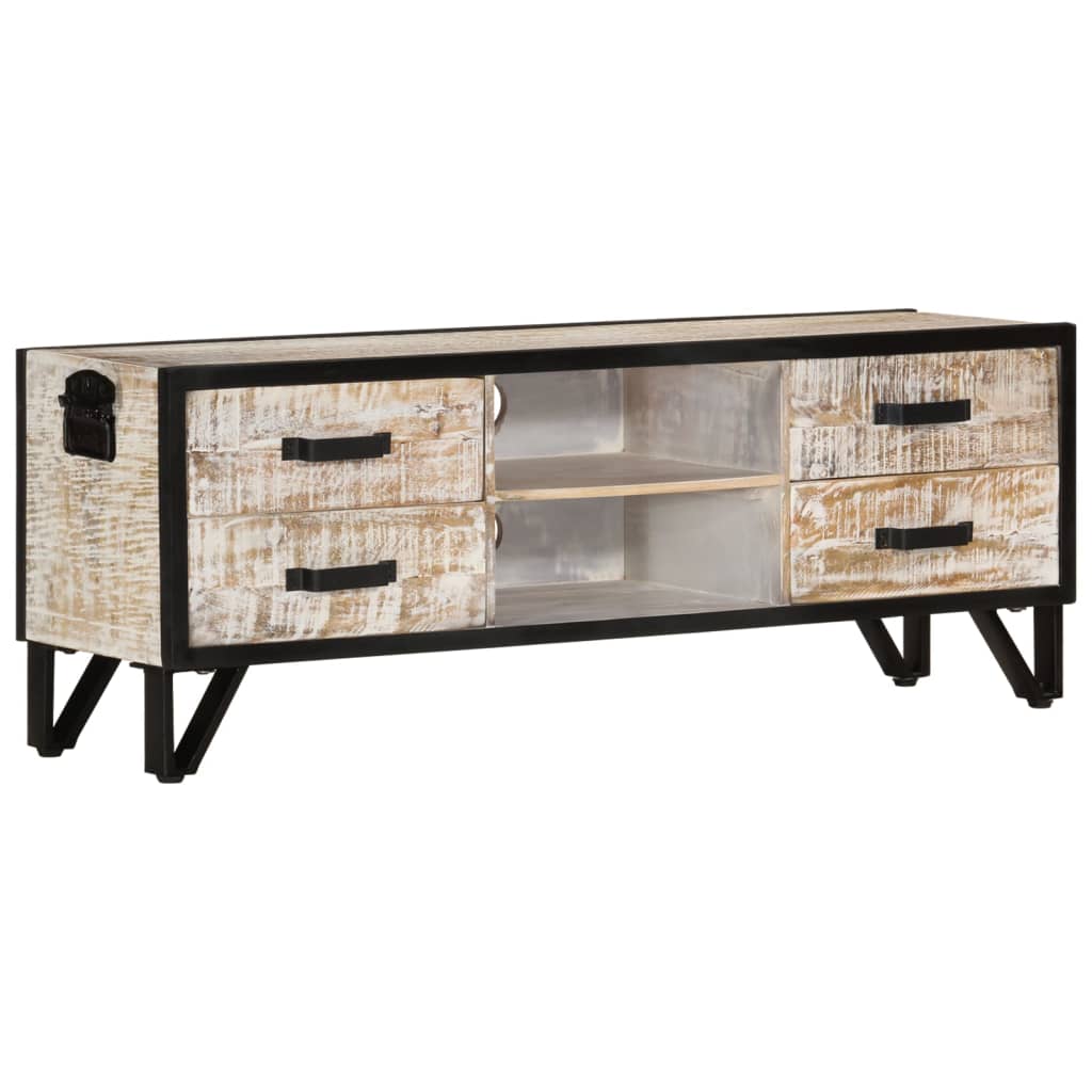 TV-Møbel Tre TV-benk heltre akasie 110x30x41 cm