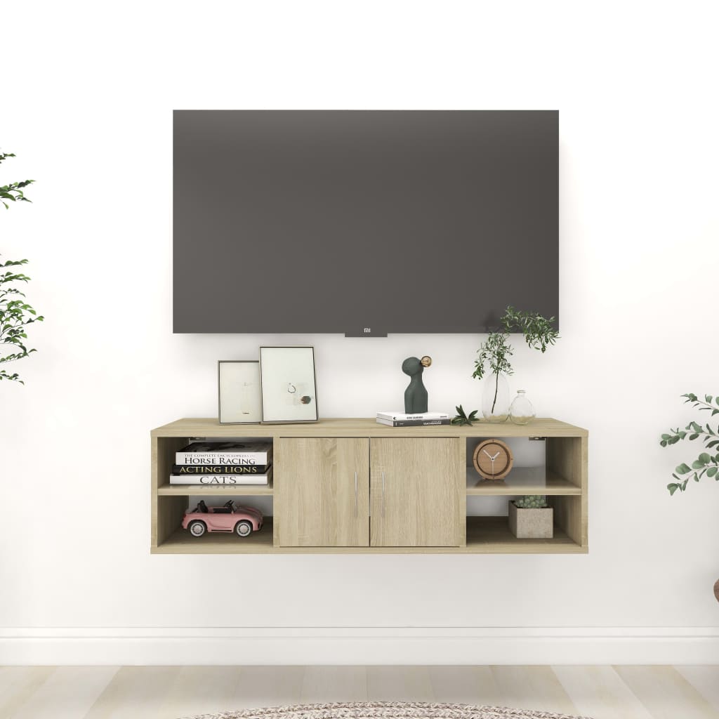 Vegghylle Sonoma Eik 102x30x29 cm