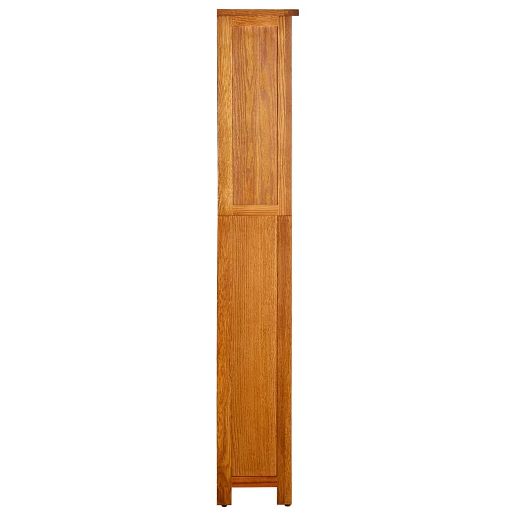 Bokhylle Tre 5 etasjer 70x22x140 cm heltre eik