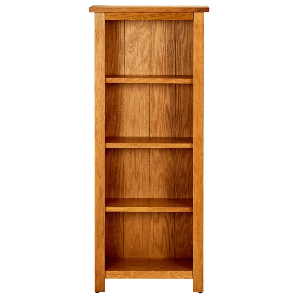 Bokhylle Tre 4 etasjer 45x22x110 cm heltre eik