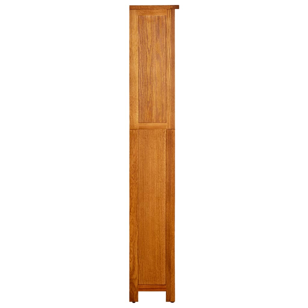 Bokhylle Tre 5 etasjer 45x22x140 cm heltre eik