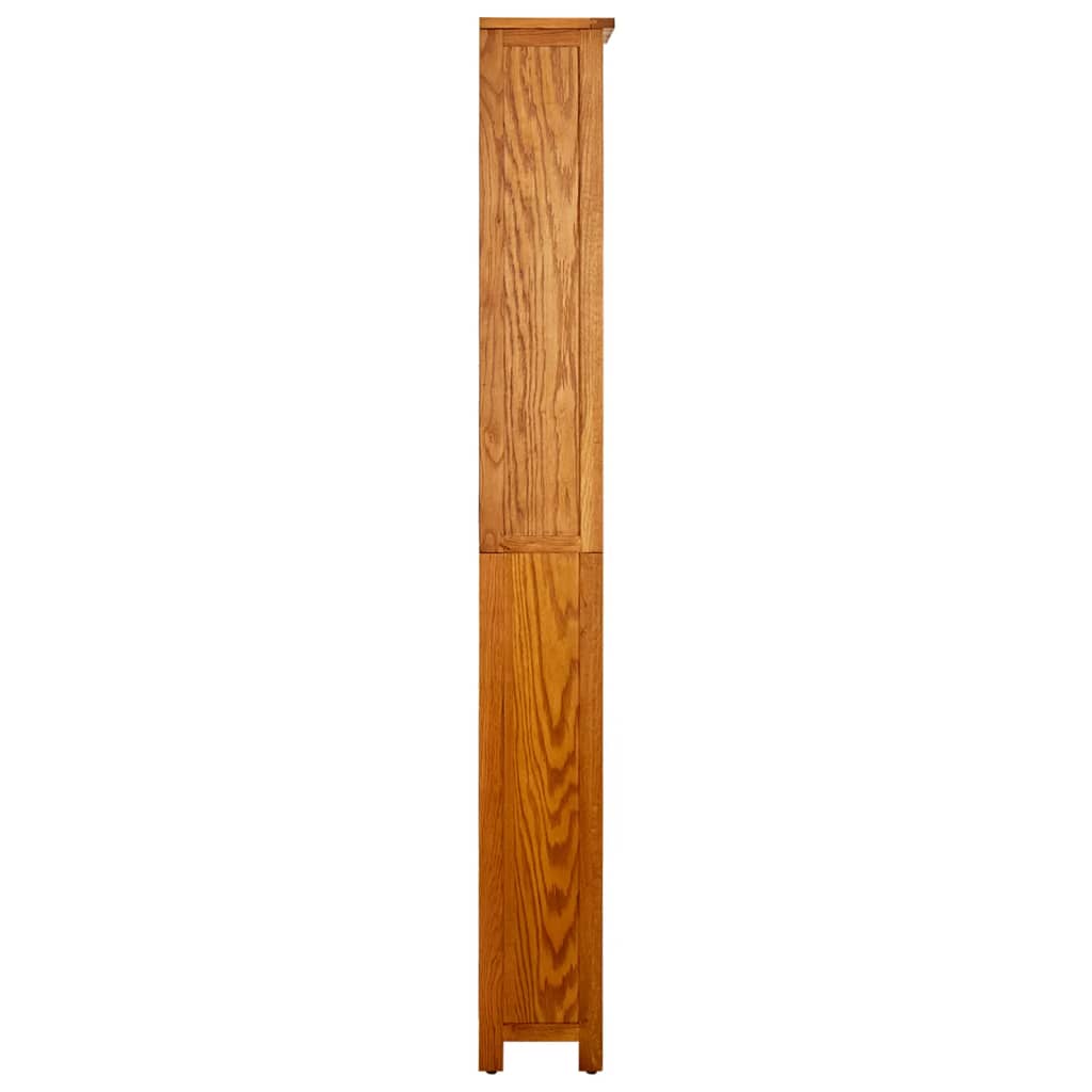 Bokhylle Tre 6 etasjer 52x22x180 cm heltre eik