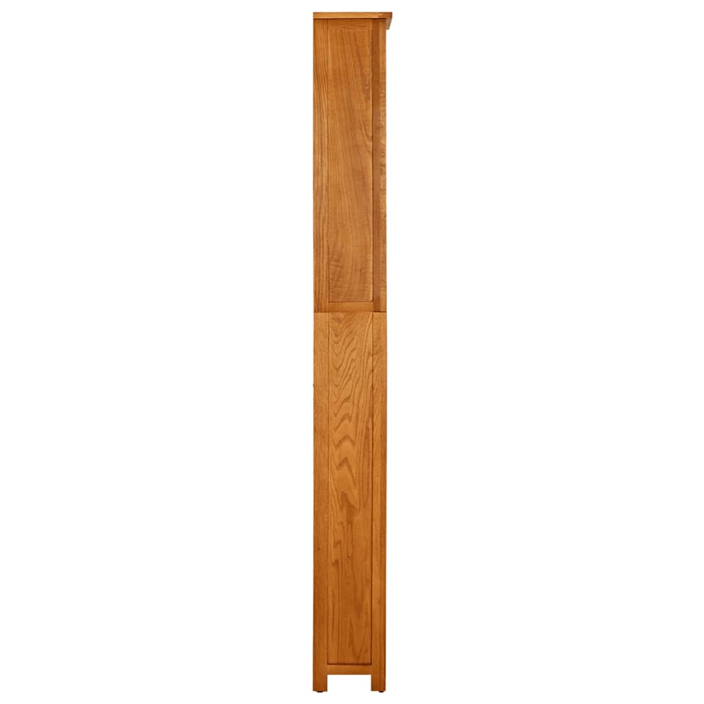 Bokhylle Tre 7 etasjer 60x22x200 cm heltre eik