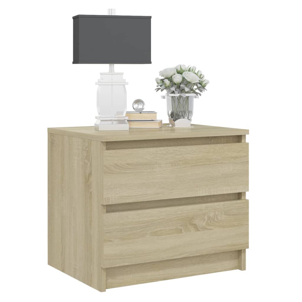 Nattbord Sengbord Sonoma Eik 50x39x43,5 cm