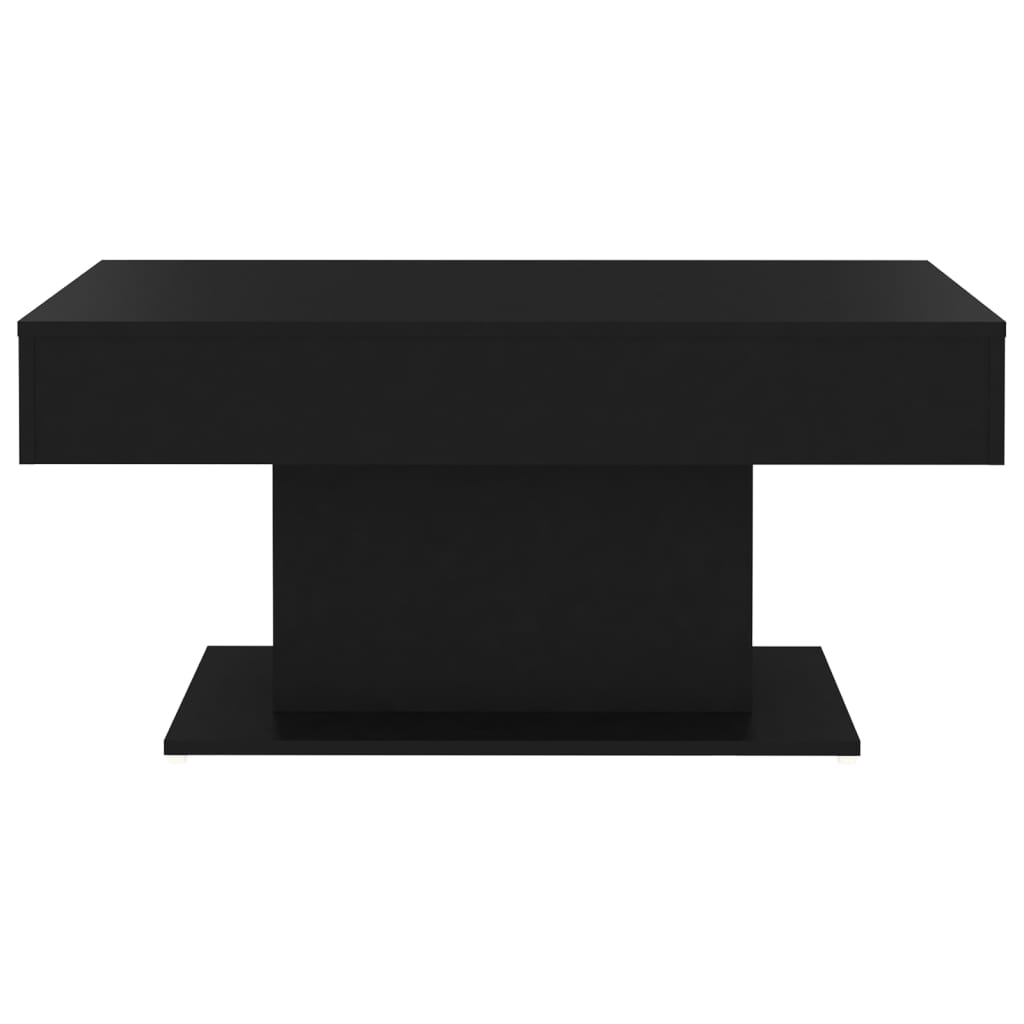 Salongbord Sofabord Svart 96x50x45 cm