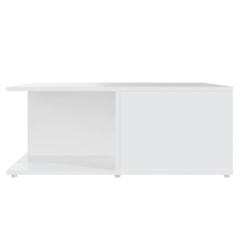 Salongbord Sofabord Hvit 80x80x31 cm