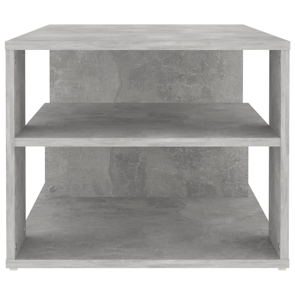 Salongbord Sofabord Betonggrå 100x50x40 cm